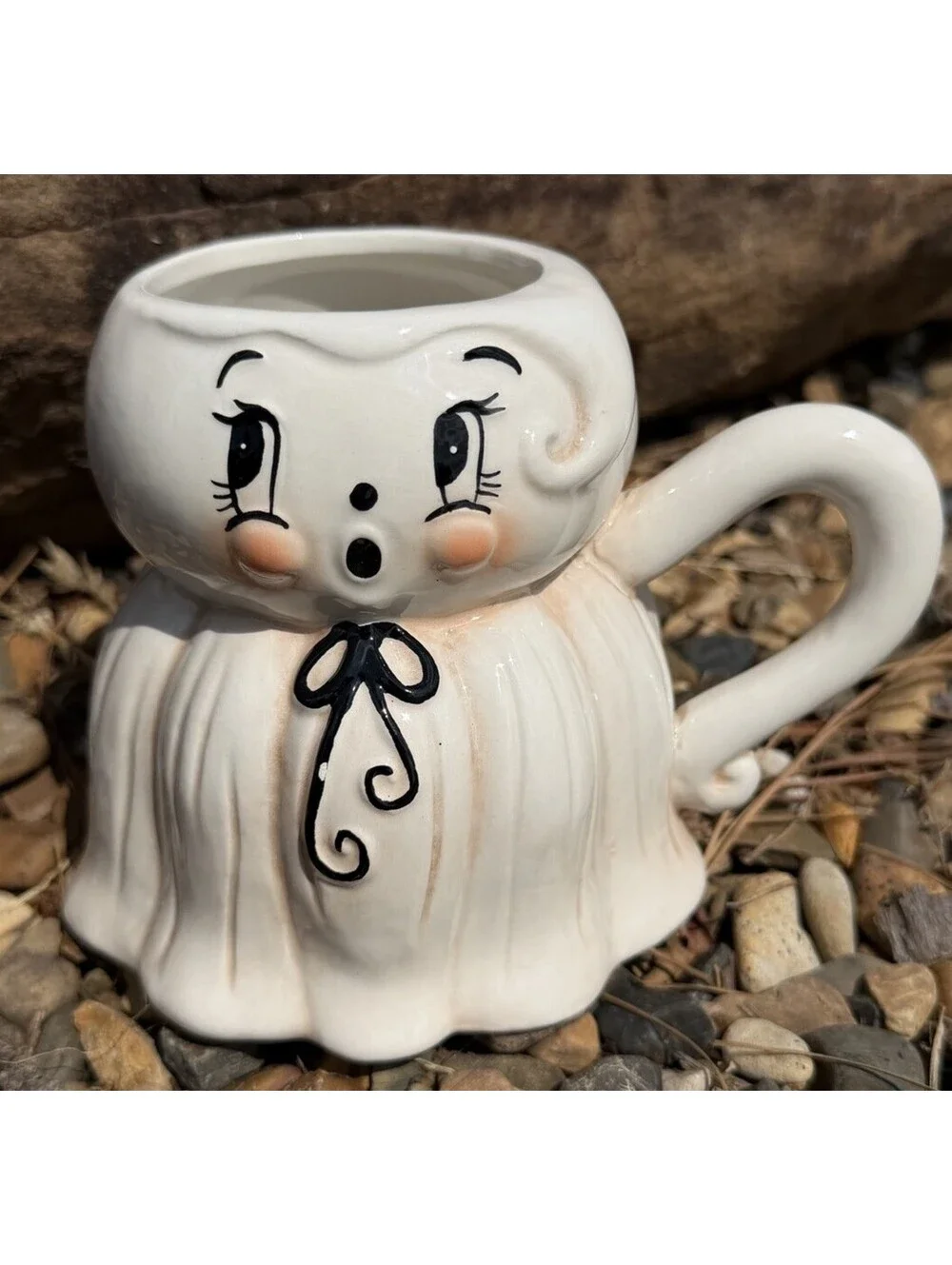 Johanna Parker Halloween Kooky Spooky Ghost Mugs Set